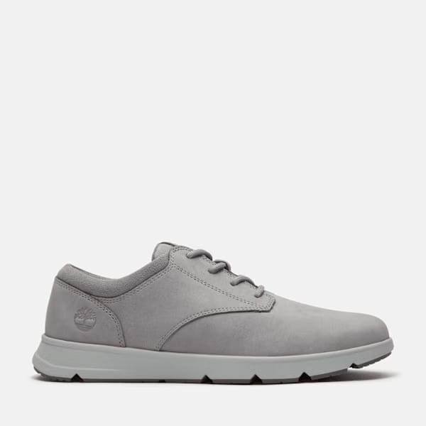 Timberland Parker Street Sneaker Light Grey Nubuck Men'S