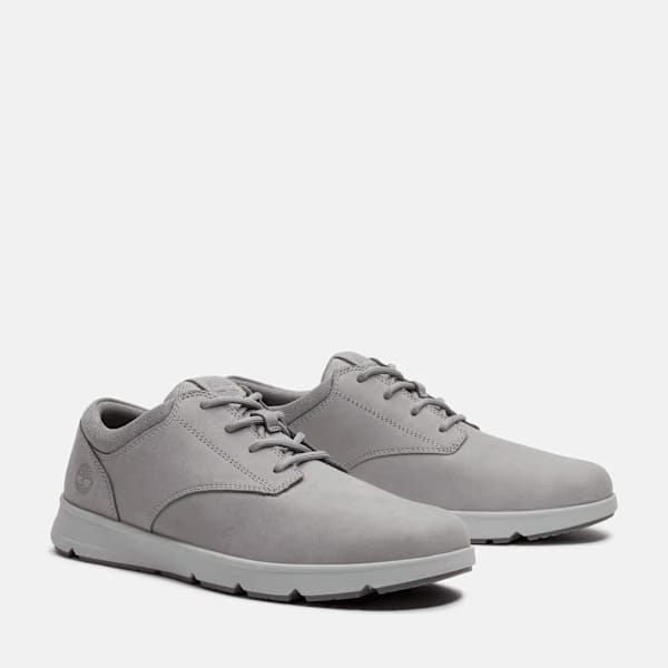 Timberland Parker Street Sneaker Light Grey Nubuck Men'S