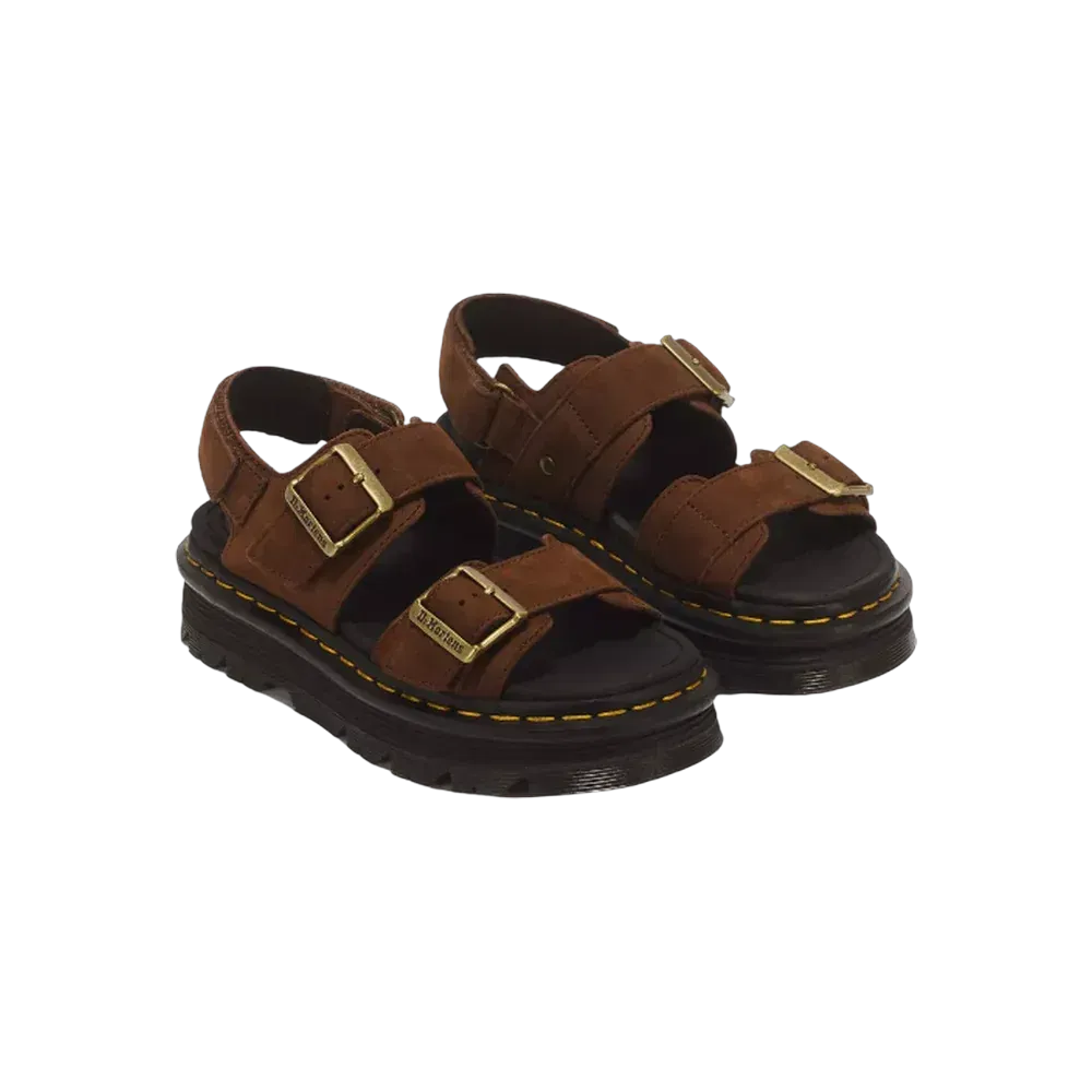 Dr Martens Zebzag Sandal - Sepia Brown