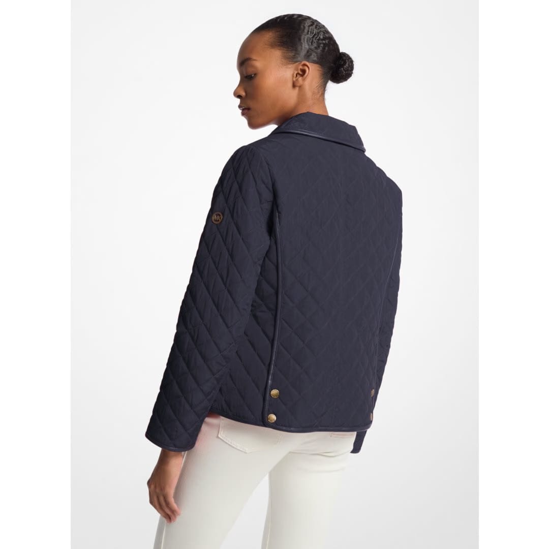 Michael Kors Quilted Jacket MIDNIGHT BLUE