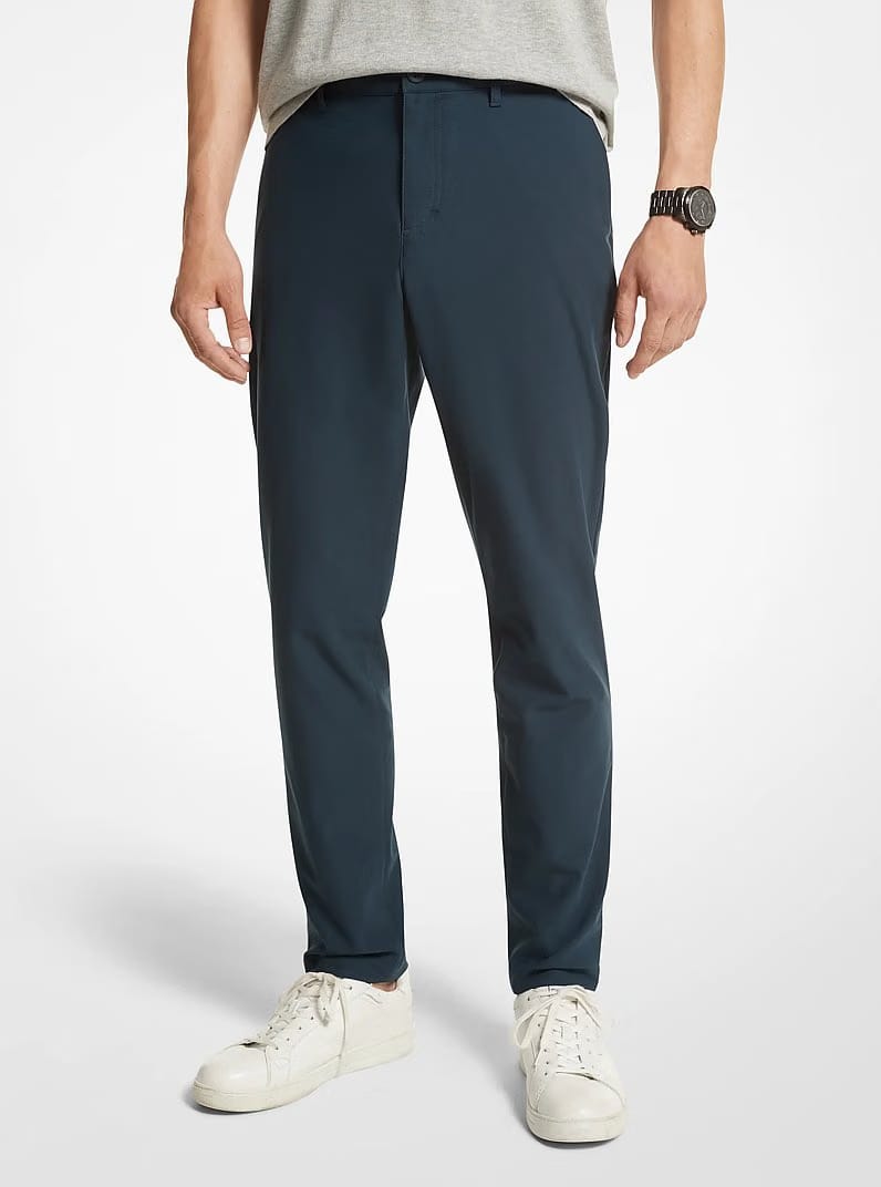 Michael Kors Slim-Fit Chino Pants MIDNIGHT