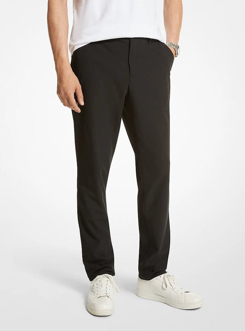 Michael Kors Slim-Fit Chino Pants BLACK