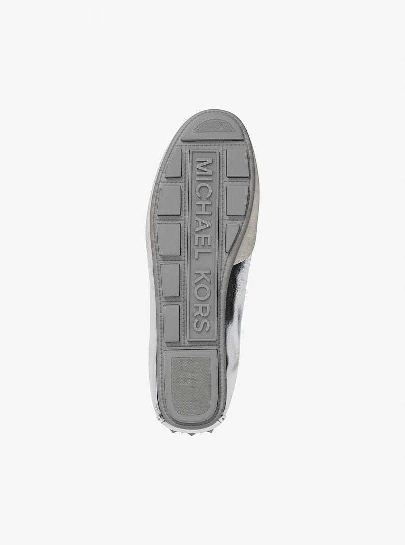 Michael Kors Susie Metallic Leather Trainer