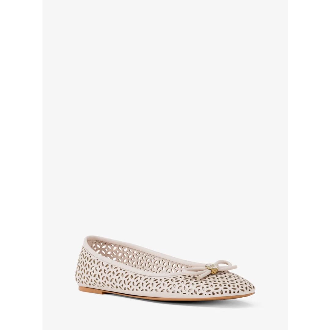 Michael Kors Savannah Perforated Ballet Flat