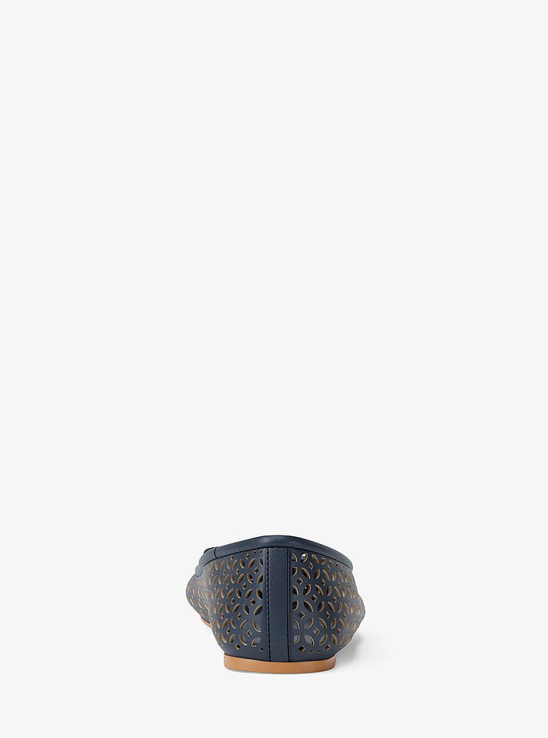 Michael Kors Savannah Perforated Ballet Flat