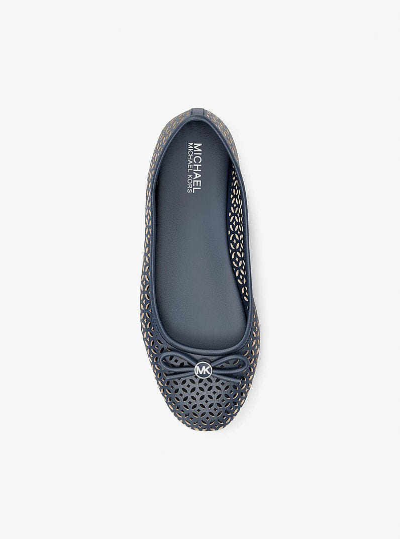 Michael Kors Savannah Perforated Ballet Flat