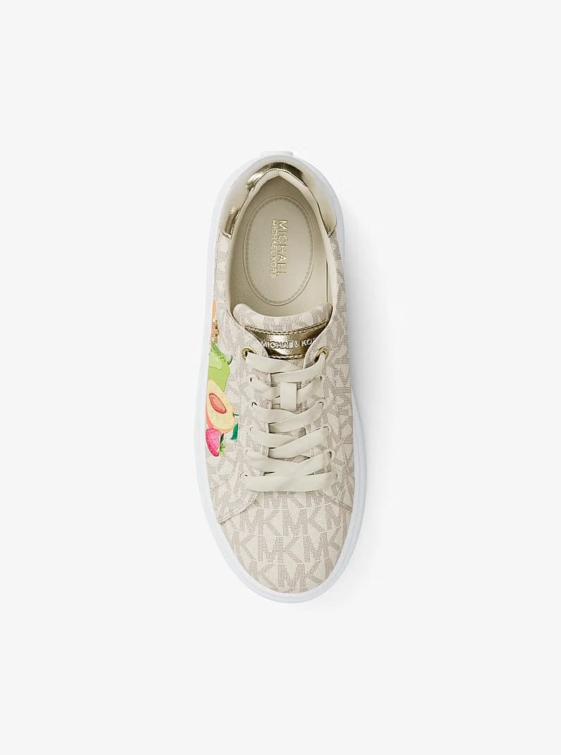 Michael Kors Romey Embellished Signature Logo Sneaker