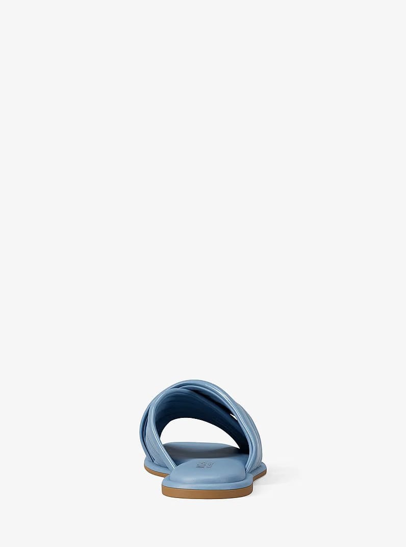 Michael Kors Portia Patent Slide Sandal