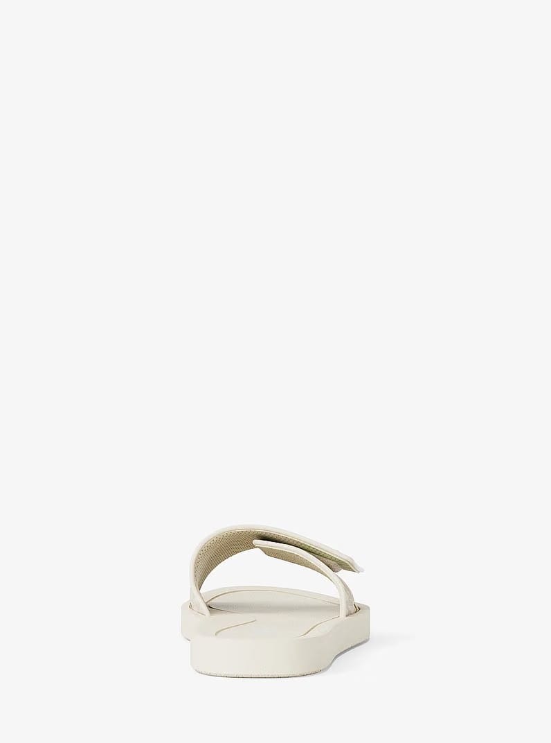 Michael Kors Palmer Printed Signature Logo Slide Sandal