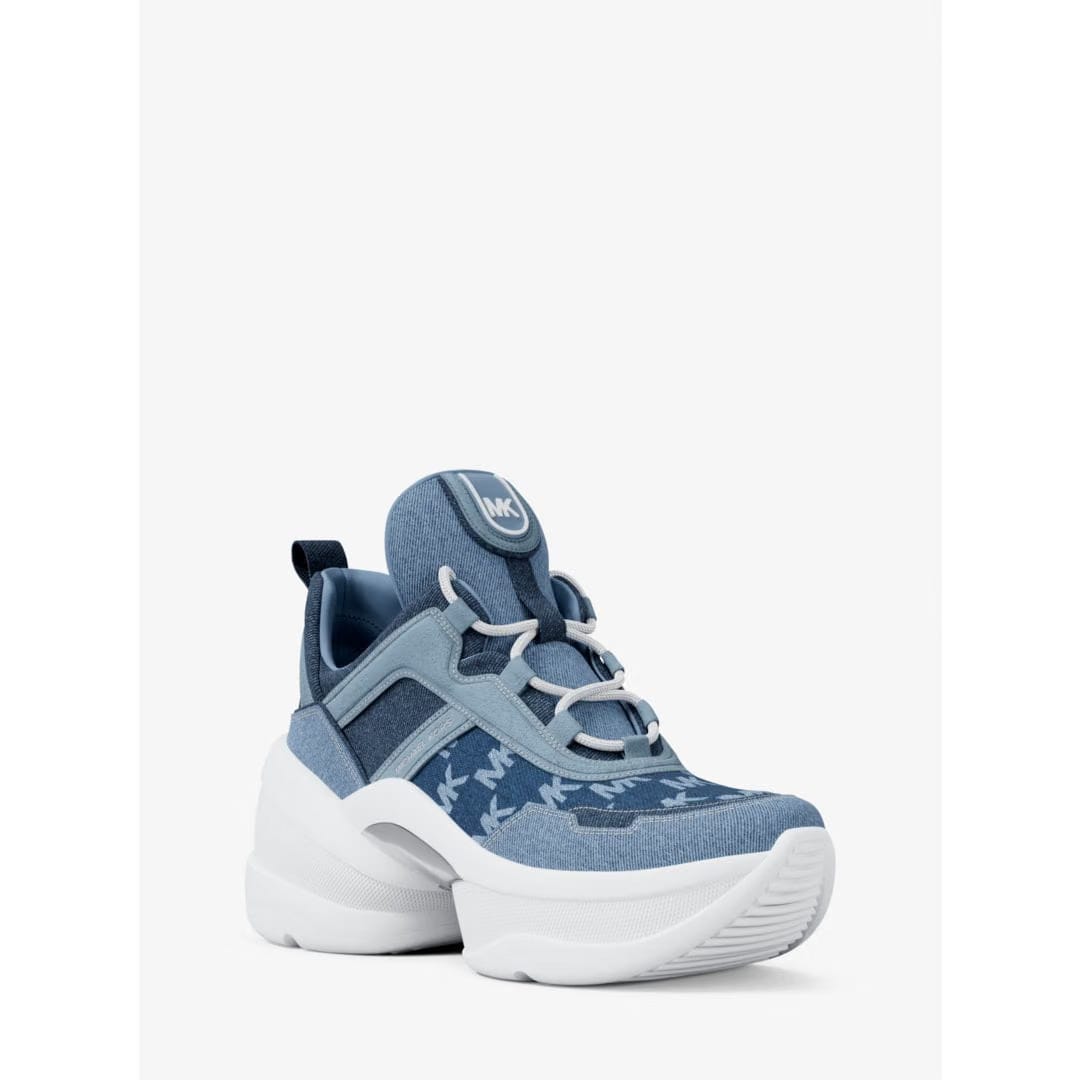 Michael Kors Olympia Denim Trainer