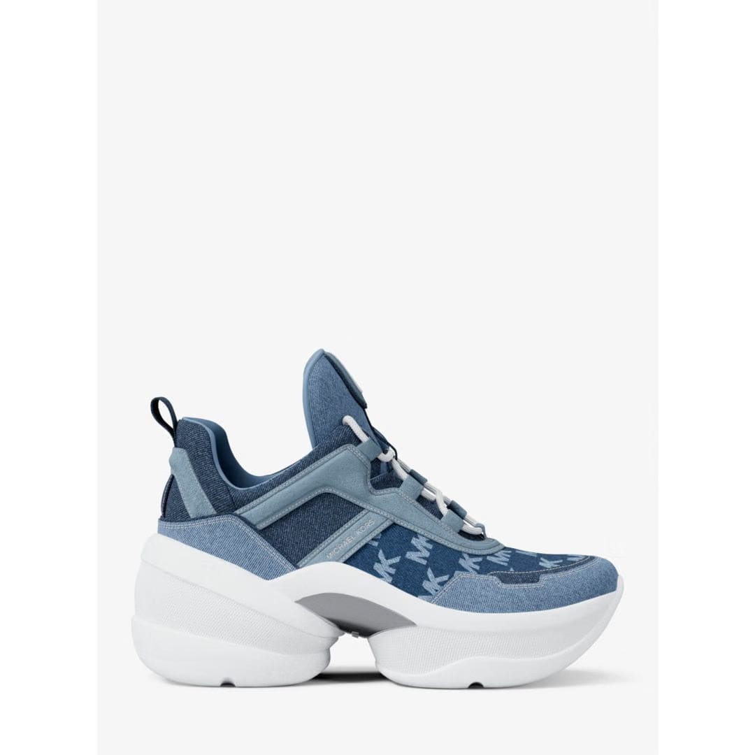 Michael Kors Olympia Denim Trainer