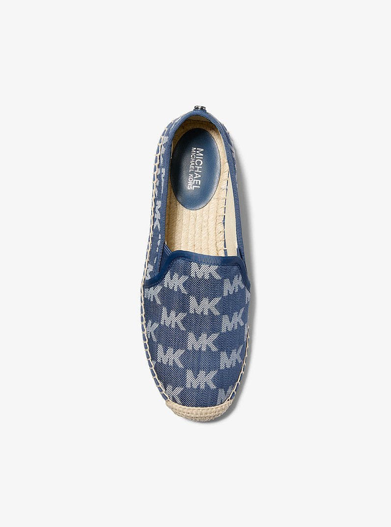 Michael Kors Hastings Logo Jacquard Espadrille