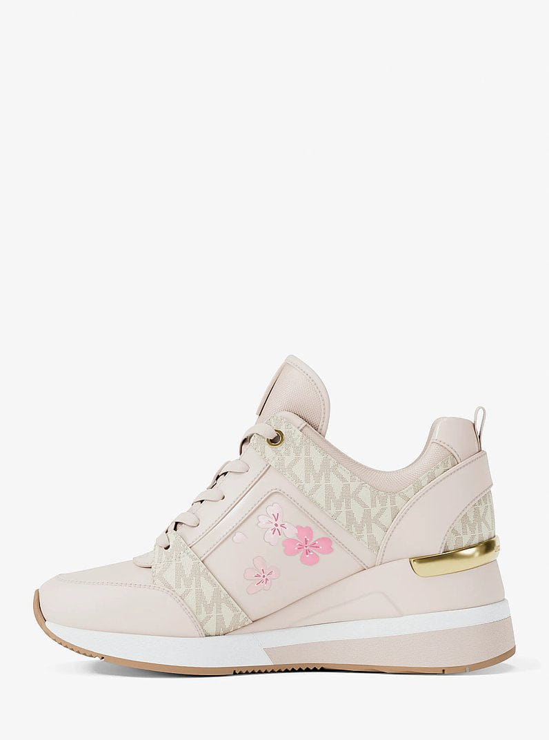 Michael Kors Georgie Signature Logo Trainer