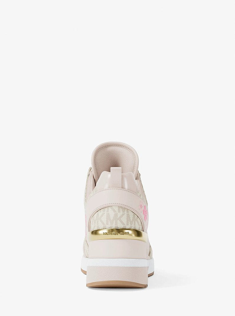 Michael Kors Georgie Signature Logo Trainer