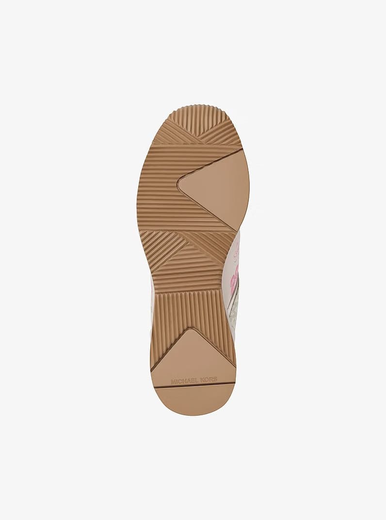Michael Kors Georgie Signature Logo Trainer
