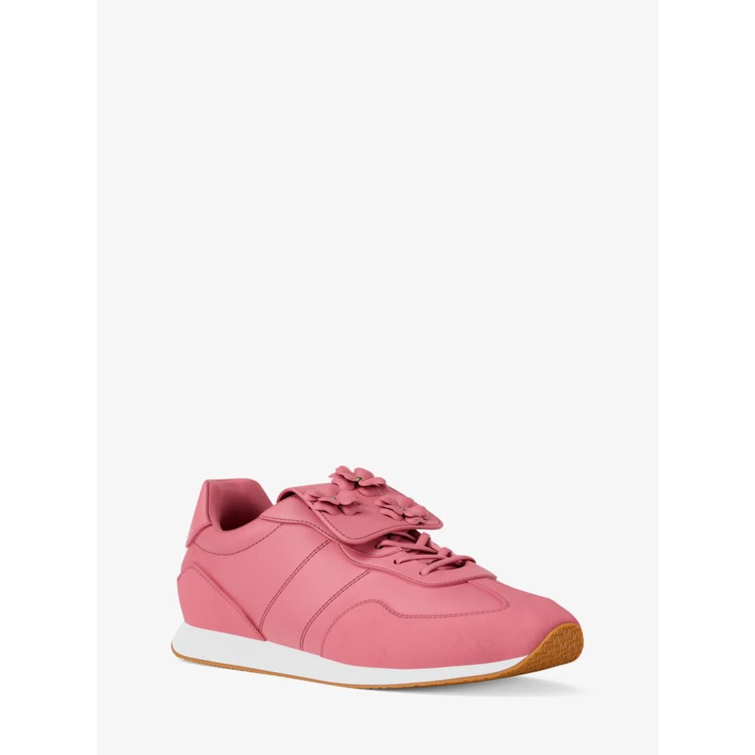 Michael Kors Essex Embellished Nylon Trainer