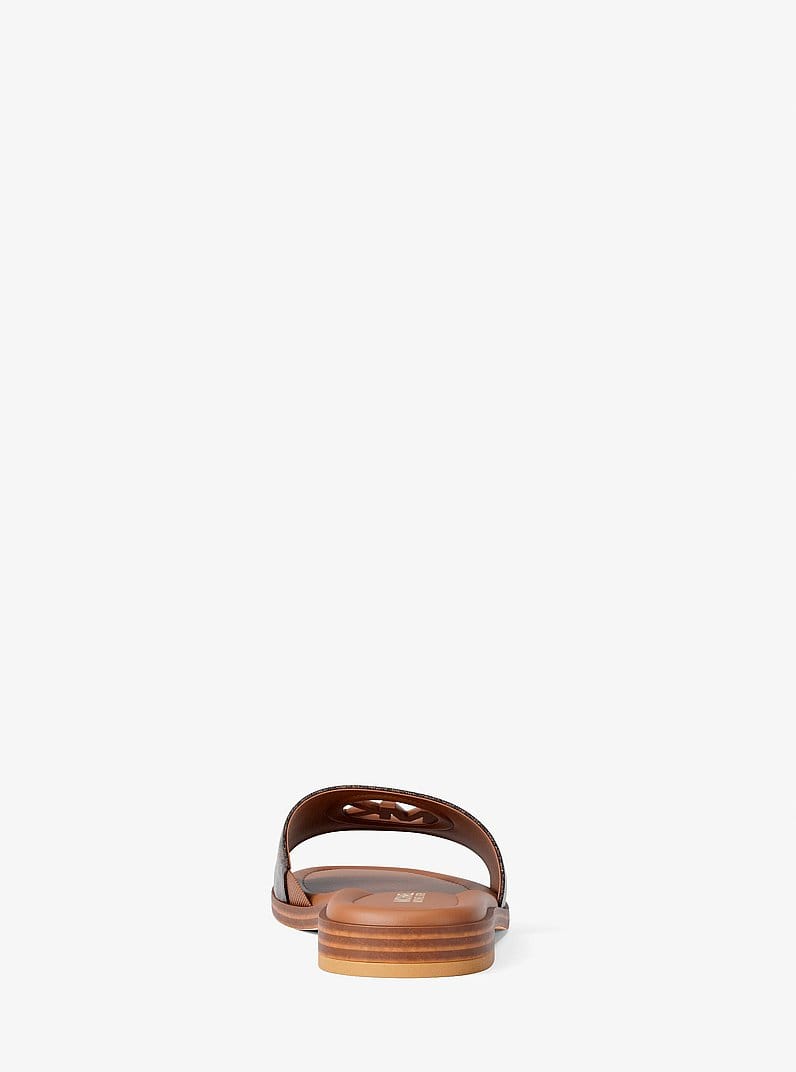 Michael Kors Carissa Signature Logo Slide Sandal