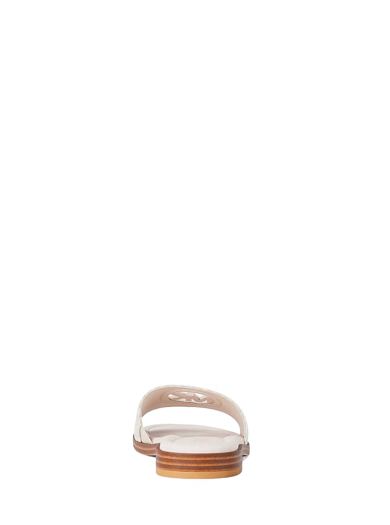 Michael Kors Carissa Signature Logo Slide Sandal