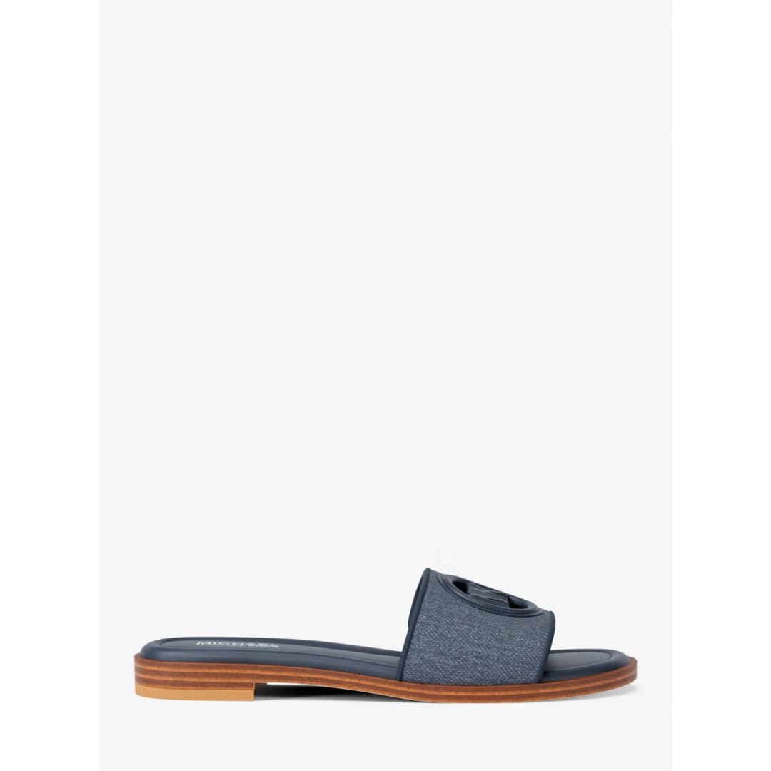 Michael Kors Carissa Denim Slide Sandal