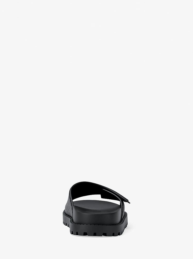 Michael Kors Luka Signature Logo Slide Sandal