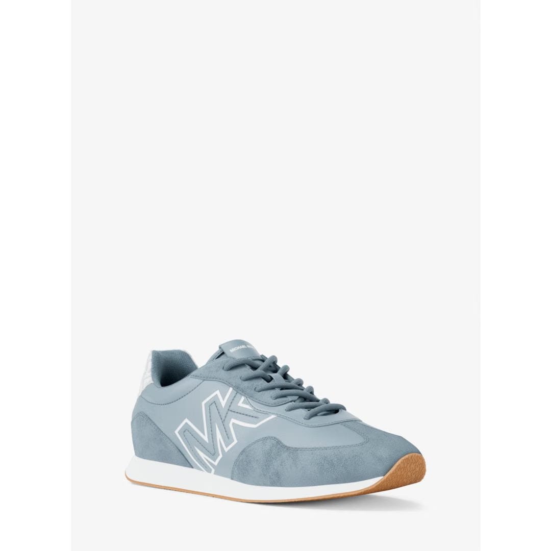 Michael Kors Essex Mixed-Media Trainer