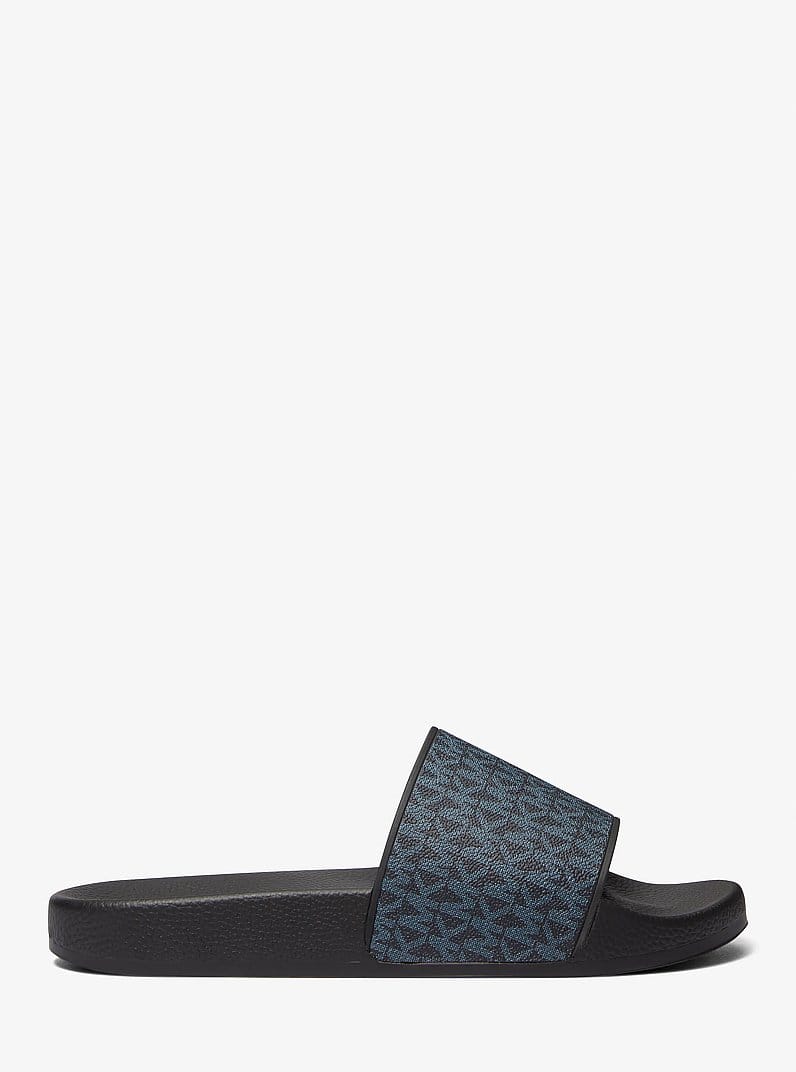 Michael Kors Dawson Signature Logo Slide Sandal