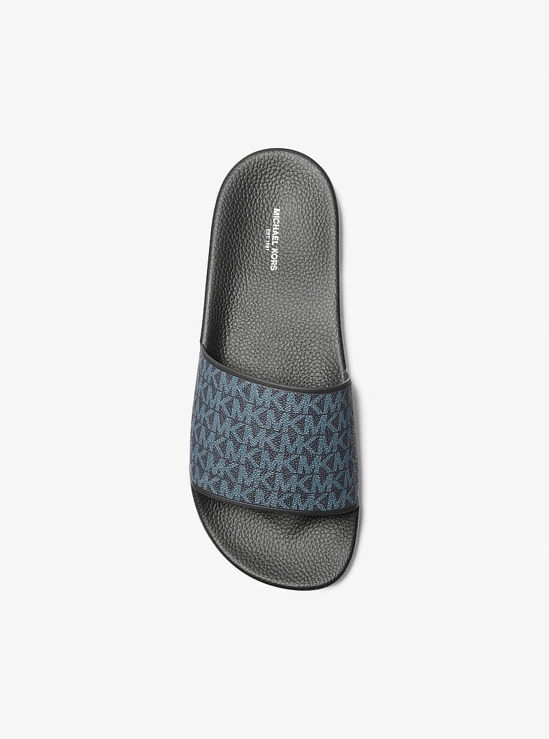 Michael Kors Dawson Signature Logo Slide Sandal