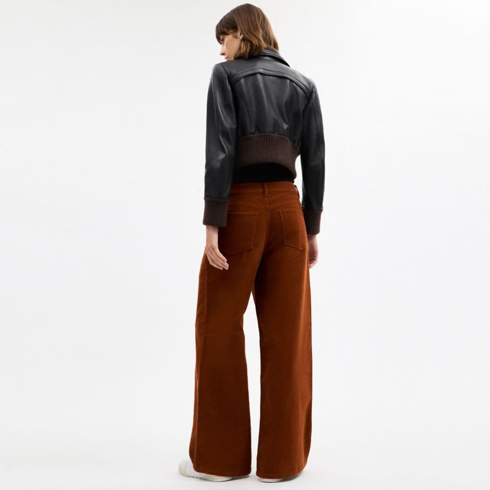 Coach Moleskin Pants Medium Brown
