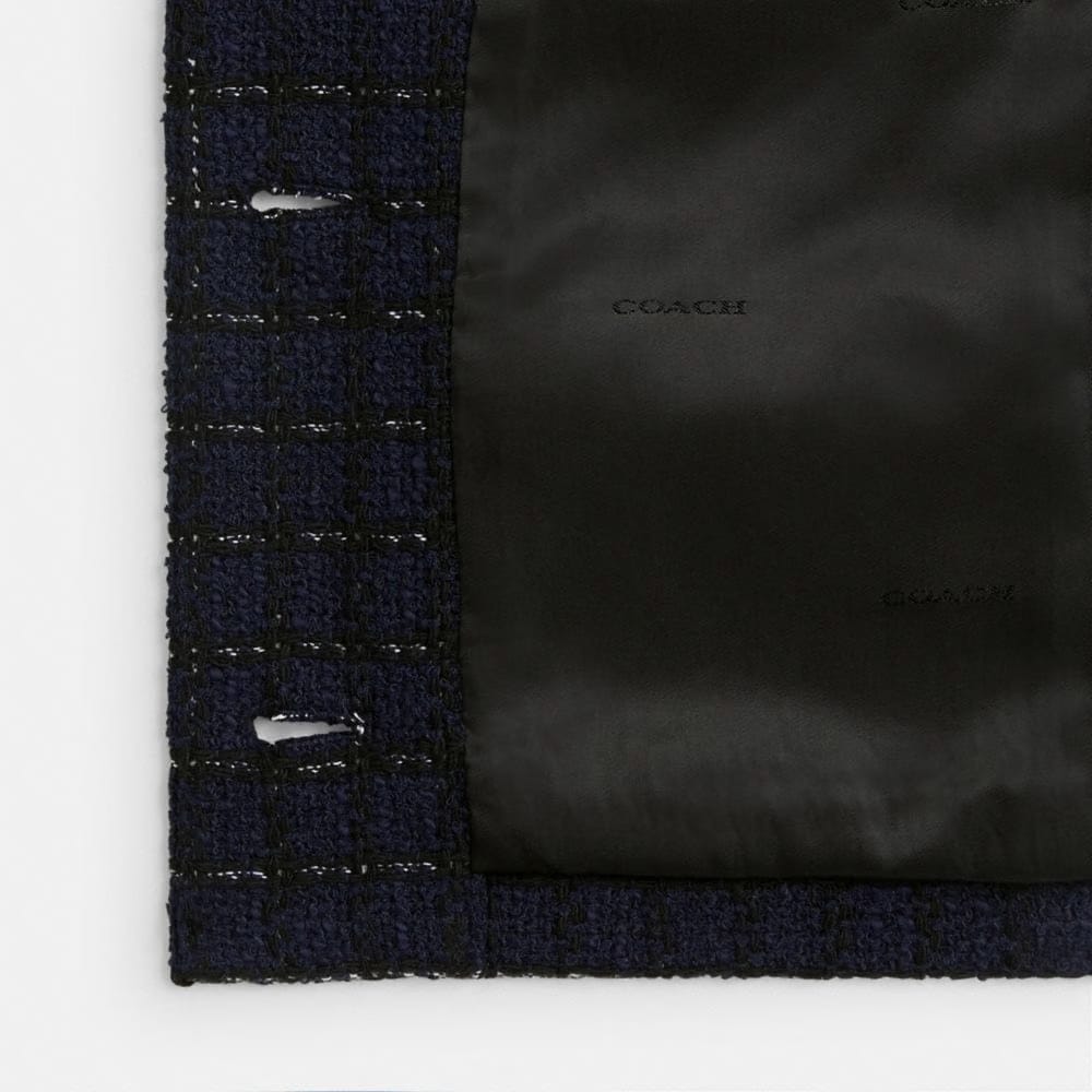 Coach Heritage C Boucle Vest Navy