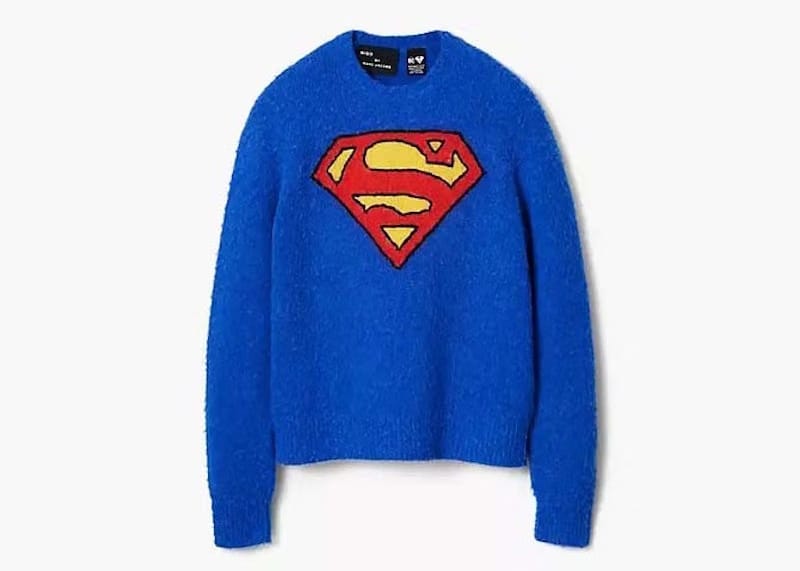Marc Jacobs x Nigo Superman Sweater Blue