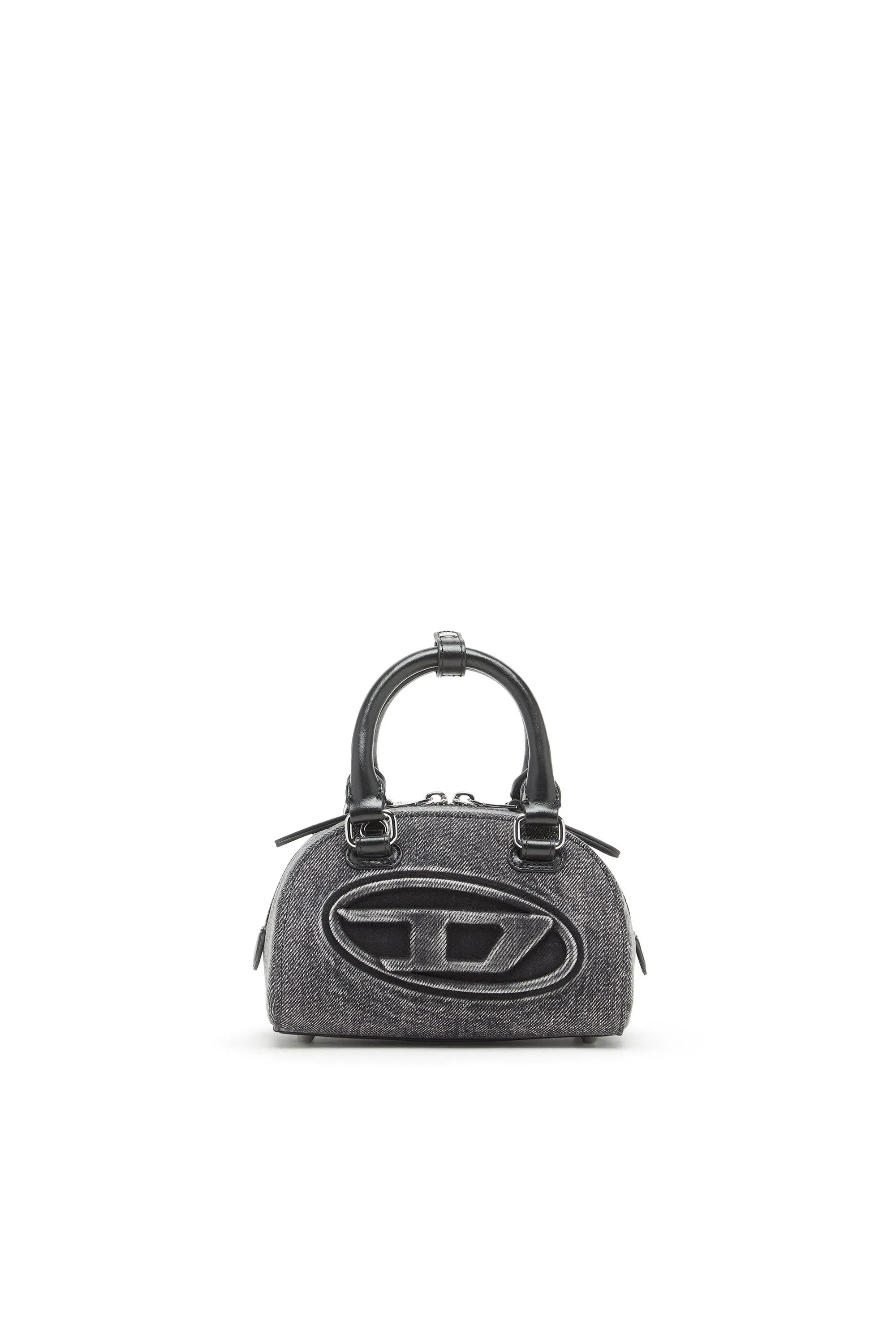 Diesel 1Dr Dome Crossbody Grey