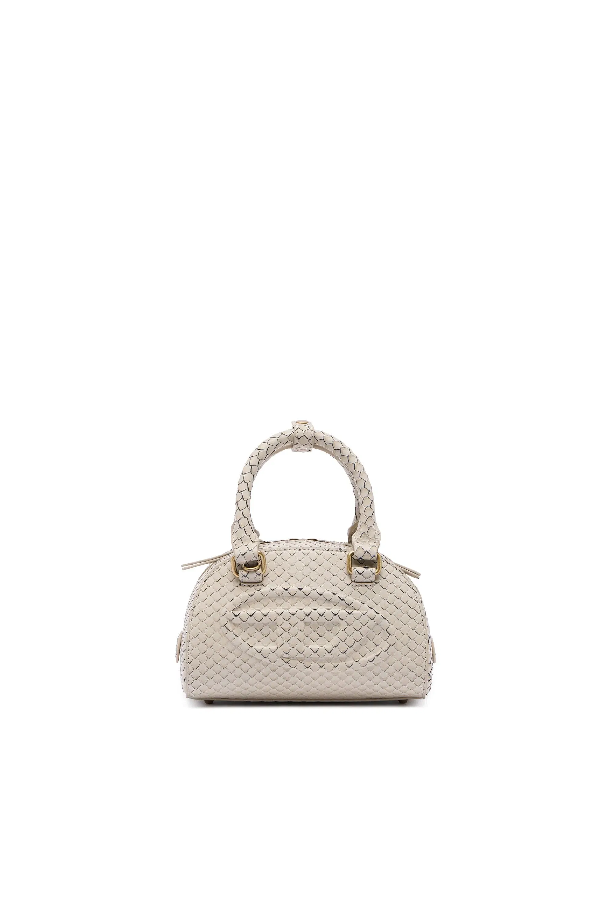 Diesel 1Dr Dome Crossbody Beige