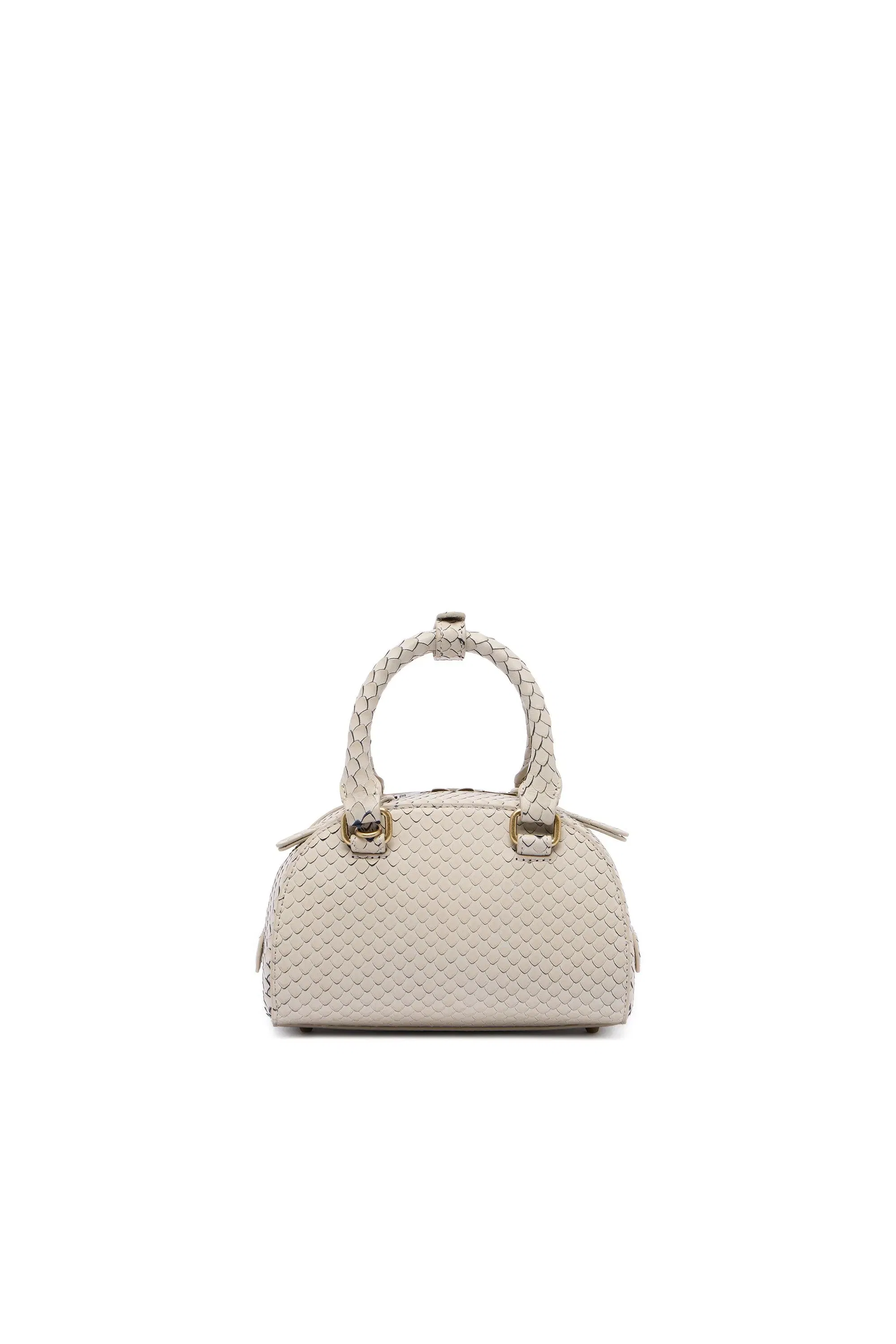Diesel 1Dr Dome Crossbody Beige