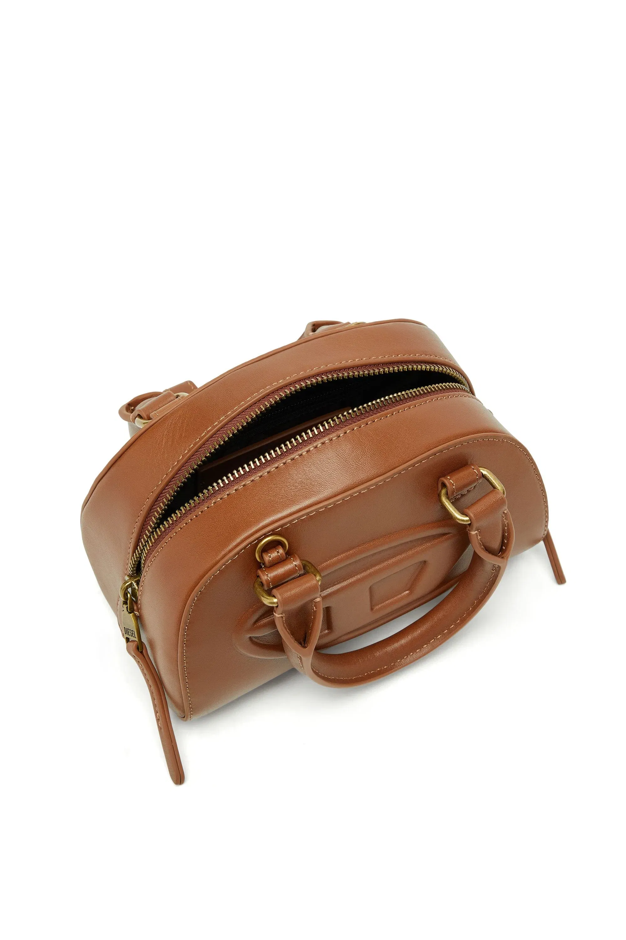 Diesel 1Dr Dome Crossbody Camel