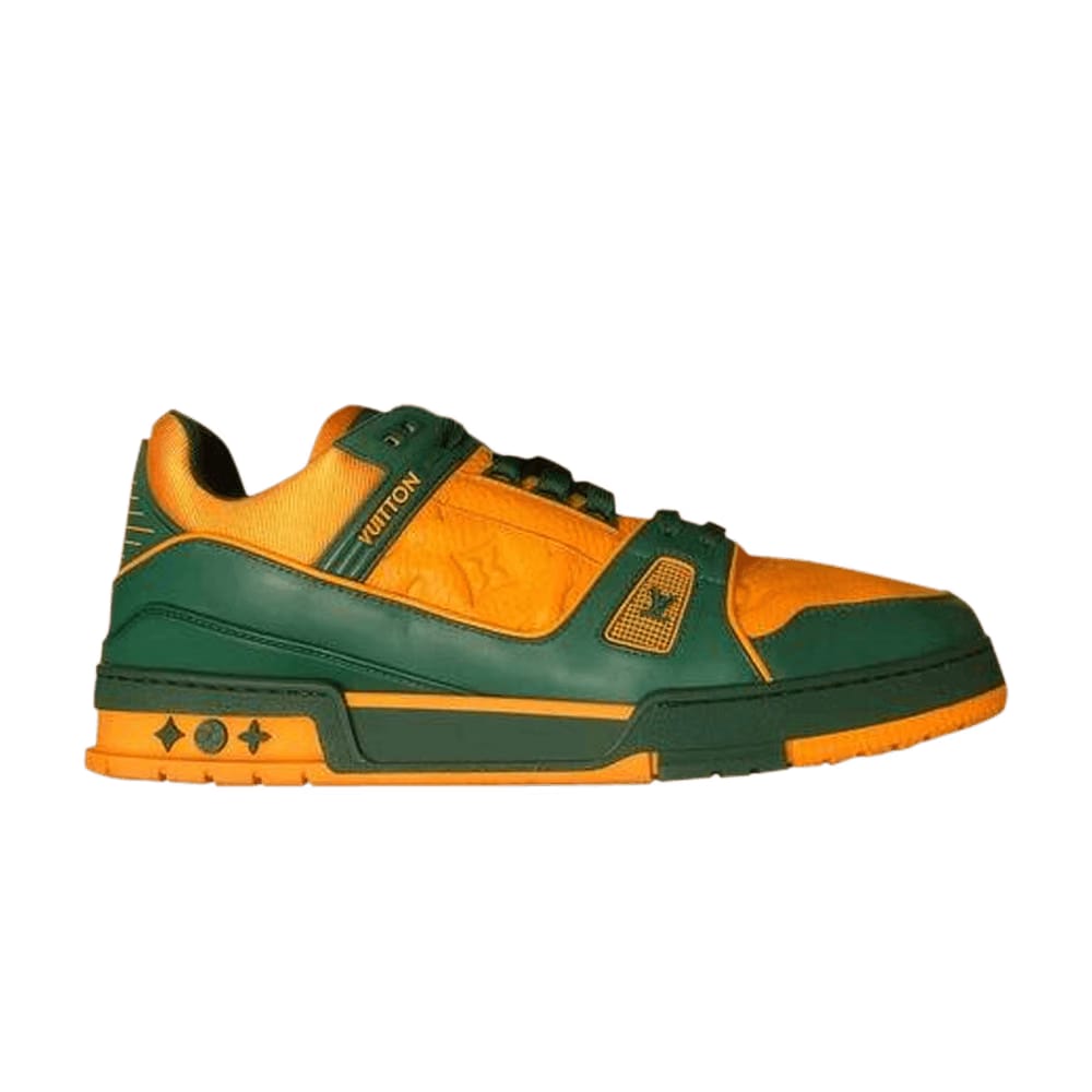 Louis Vuitton Trainer Green Orange Monogram