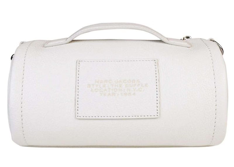 Marc Jacobs The Leather Duffle Bag White