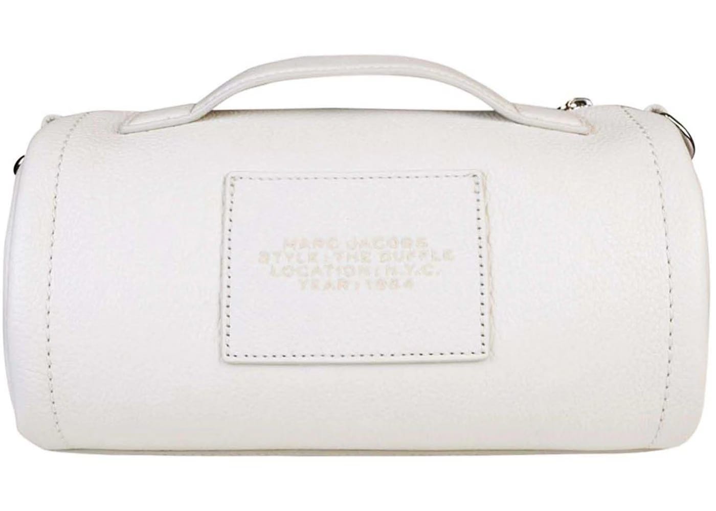 Marc Jacobs The Leather Duffle Bag White