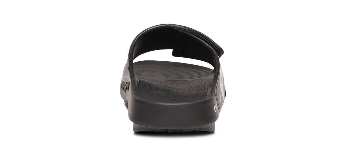 Oofos Men's Limited Sport Flex Slide Bauer Black