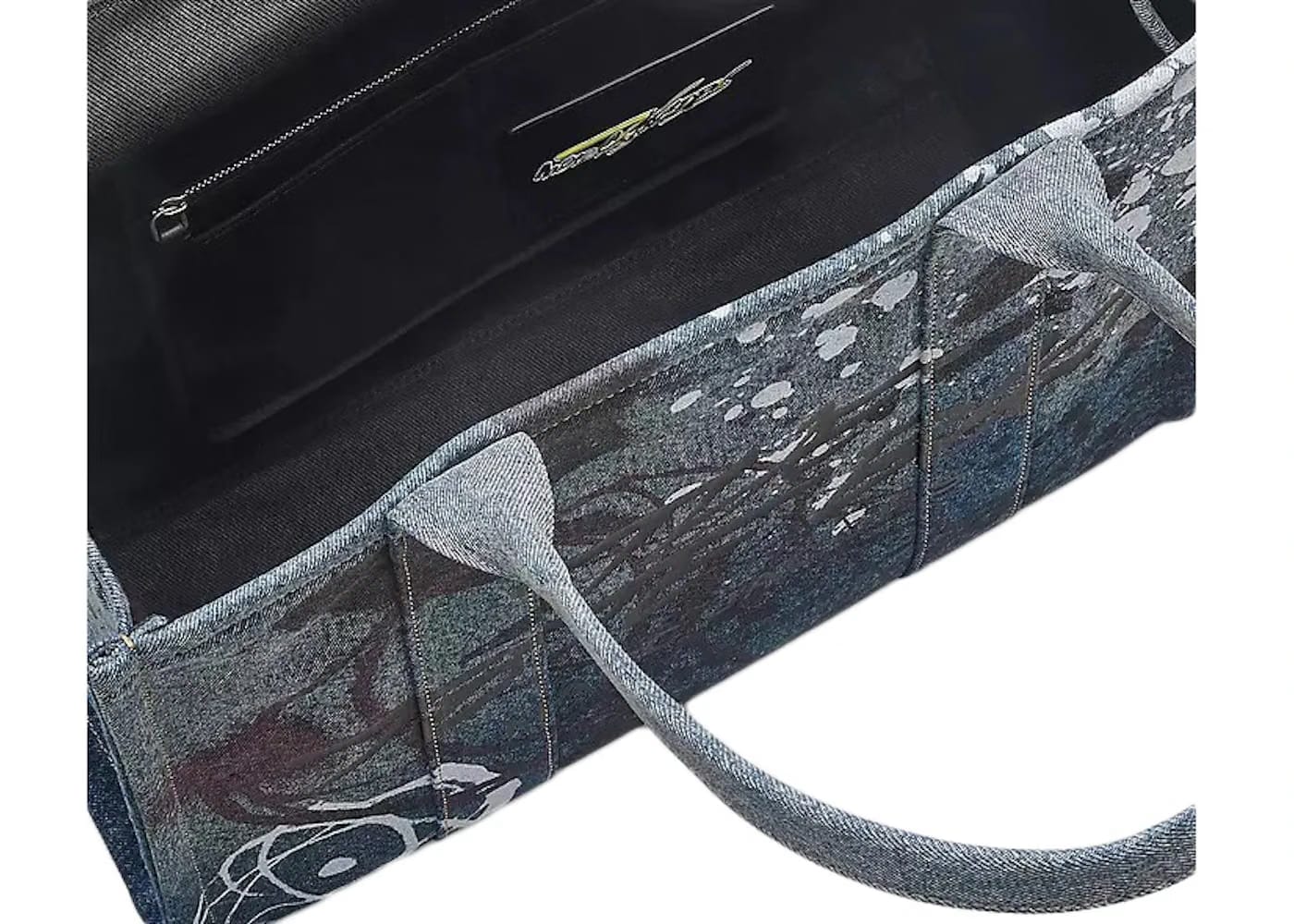 Marc Jacobs x Futura Denim Large Tote Bag Multicolor