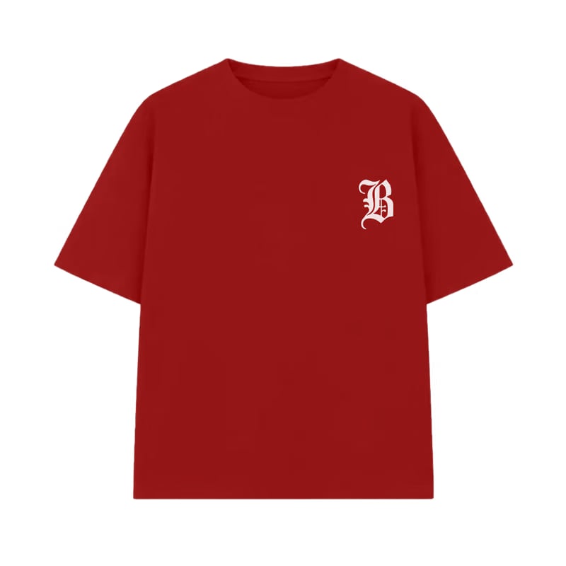 Amex Rolex Relax Red Oversized T-Shirt