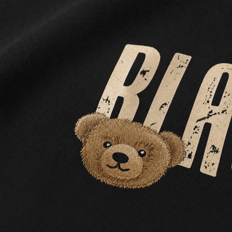 Blacklist Black Bear Oversized T-Shirt