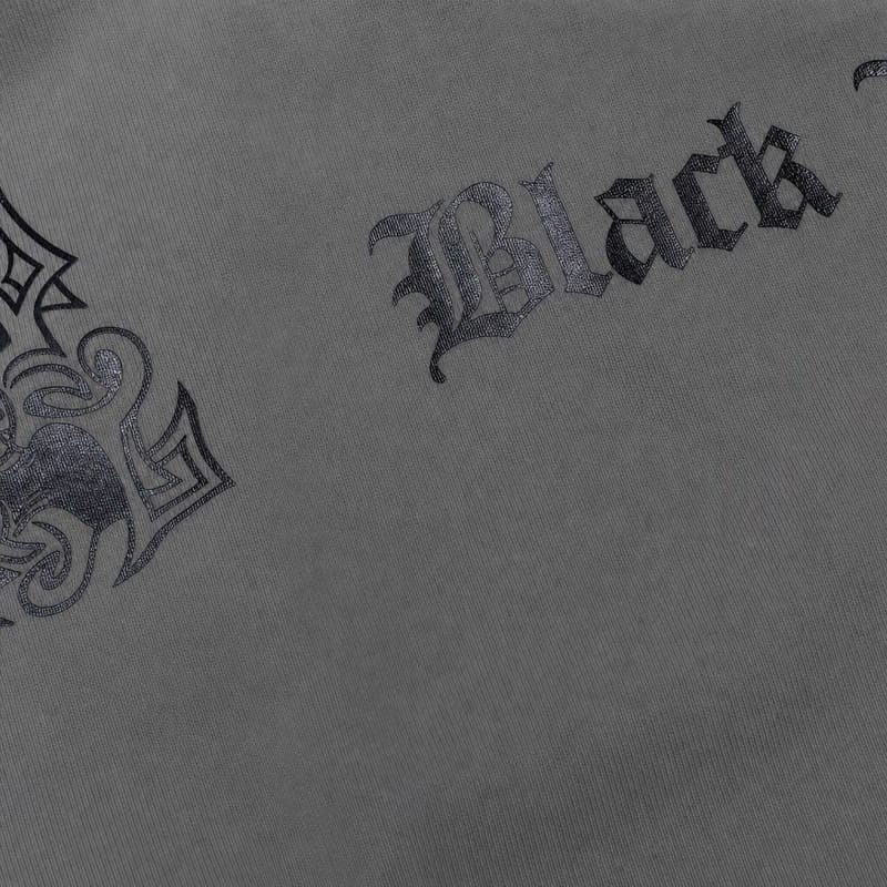 Blacklist Crosses Grey Oversized T-Shirt