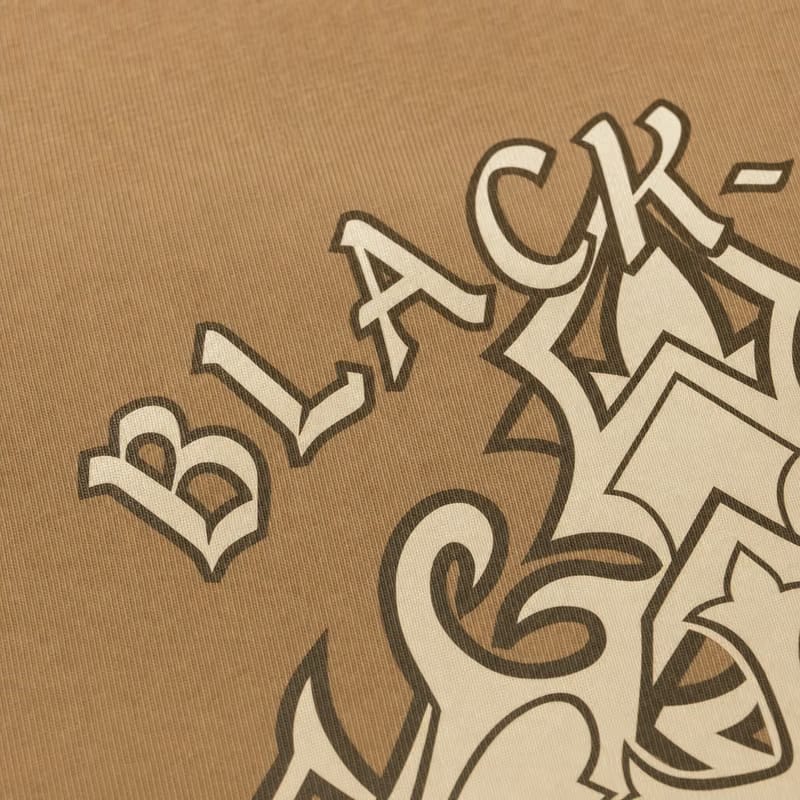 Blacklist Crosses Sand Oversized T-Shirt