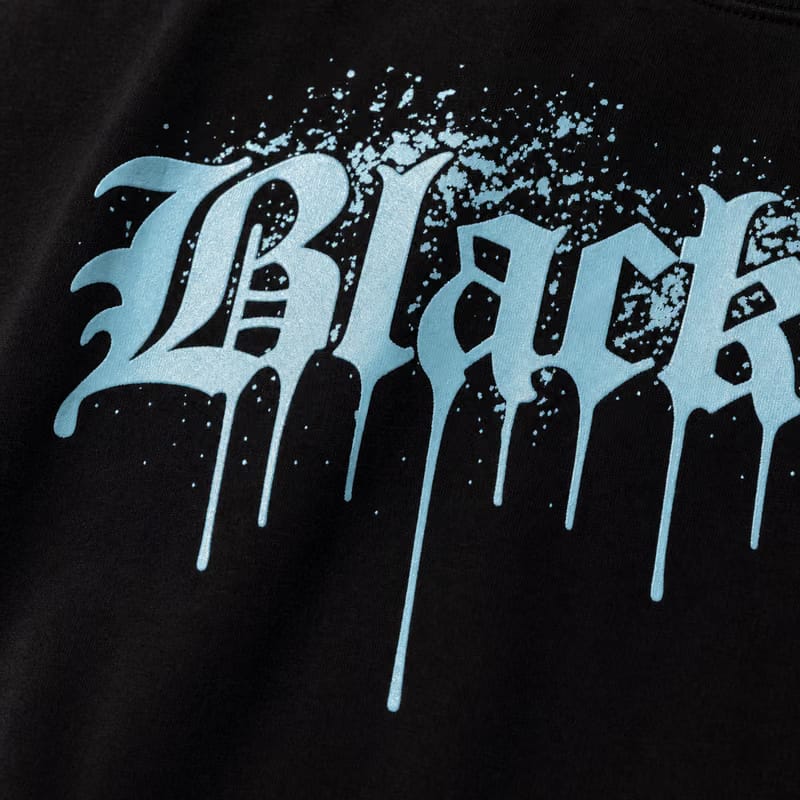 Blacklist Drip Ice Blue Oversized T-Shirt
