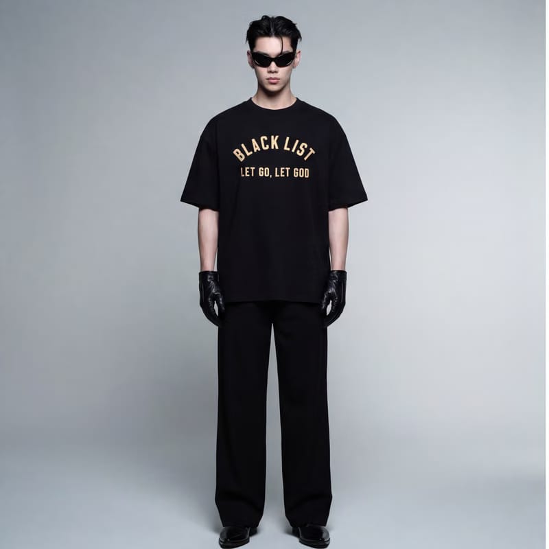 Blacklist Let Go Let God T-Shirt Black