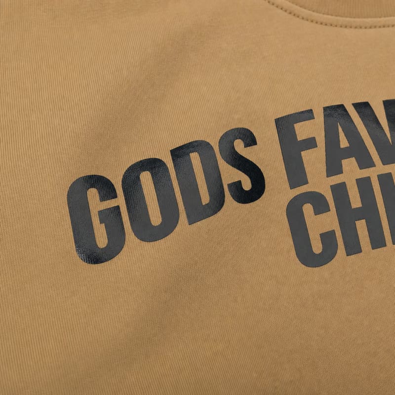 God's Favourite Child T-Shirt Sand
