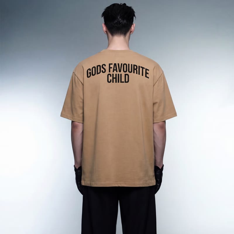 God's Favourite Child T-Shirt Sand