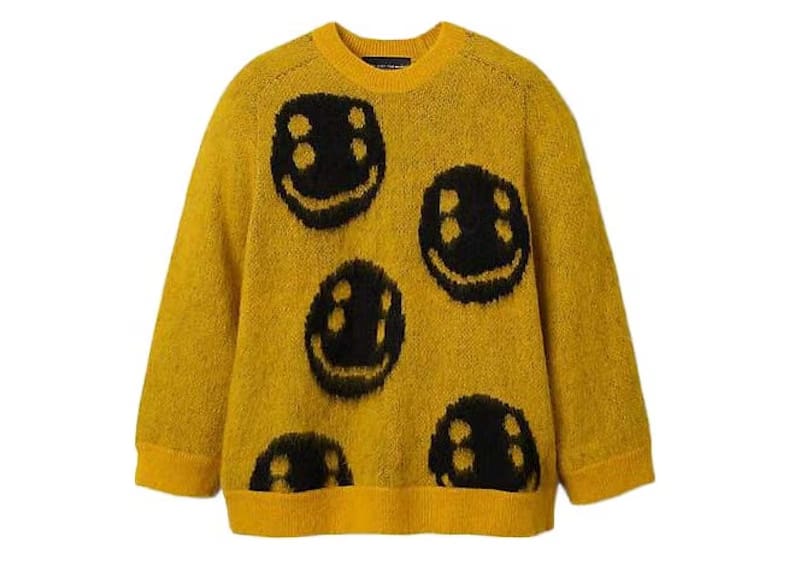 Marc Jacobs x Cactus Plant Flea Market Smiley Sweater Yellow/Black
