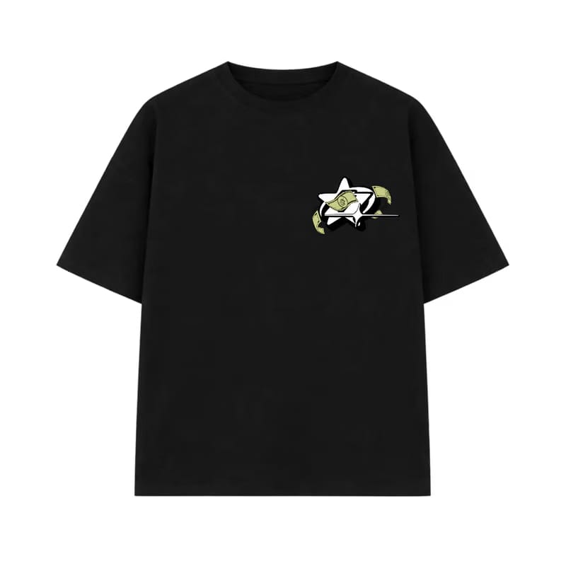 No Flex till It's Amex Oversized T-Shirt Black