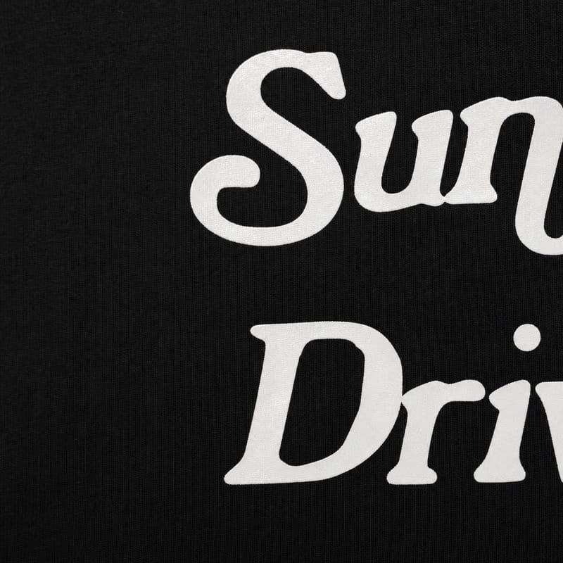 Sunday Driving Club Black Oversized T-Shirt